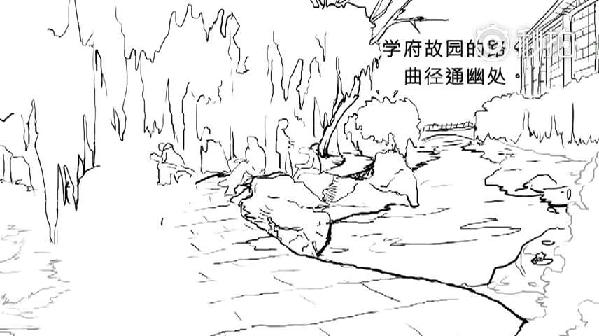 大学生手绘最美济南感动网友